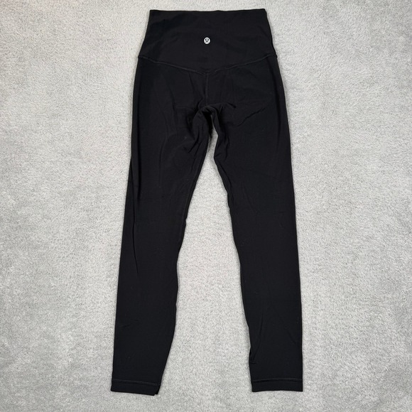 Lululemon Align High Rise Pant 25 Black Nulu Yoga Leggings LW5CT3S Womens Size 4 - Picture 2 of 10
